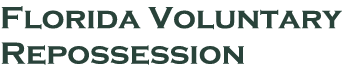 Florida Voluntary Repossession logo
